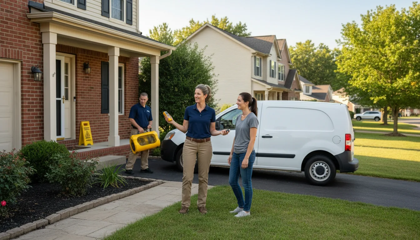 Water restoration image for Home Water Damage Repair in Dayton, MD